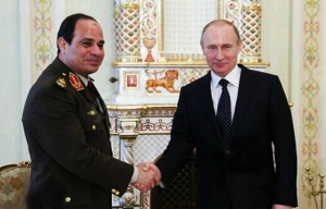 Field Marshal Al Sissi and president Putin